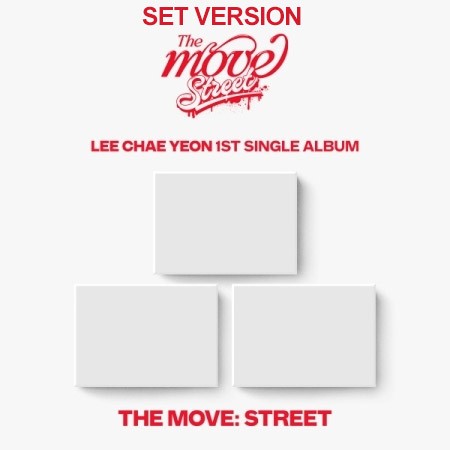 [SET][Smart Album] LEE CHAE YEON 1st Single Album - The Move: Street (SET Ver.) 3POCA ALBUM - kpoptown.ca