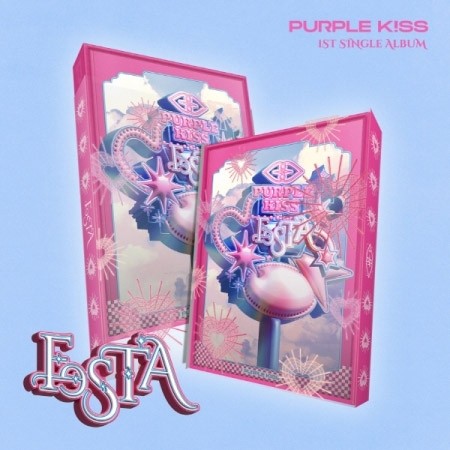 [Main] PURPLE KISS 1st Single Album - FESTA CD + Poster - kpoptown.ca