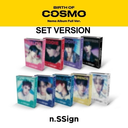 [SET][Smart Album] n.SSign Debut Album - BIRTH OF COSMO (SET Ver.) 9Nemo Album - kpoptown.ca