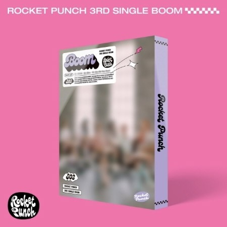 ROCKET PUNCH 3rd Single Album - BOOM (Heart Ver.) CD + Poster - kpoptown.ca