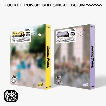 [SET] ROCKET PUNCH 3rd Single Album - BOOM (SET Ver.) 2CD + 2Poster - kpoptown.ca