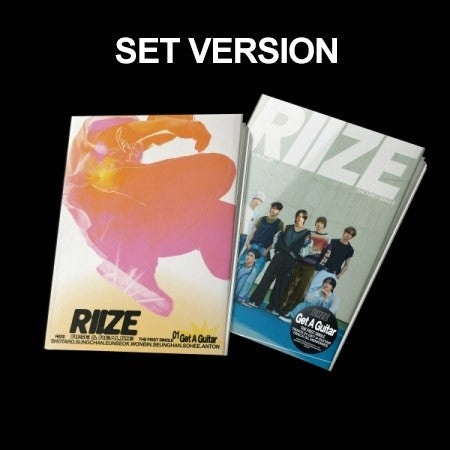 [SET] RIIZE 1st Single Album - GET A GUITAR (SET Ver.) 2CD - kpoptown.ca