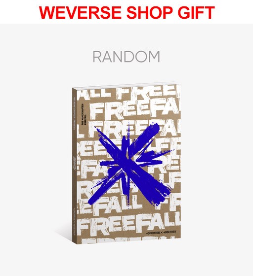 [Weverse Shop Gift ][GRAVITY] TXT Album - The Name Chapter : FREEFALL (Random Ver.) CD - kpoptown.ca