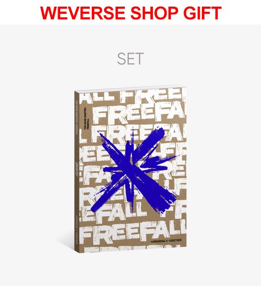 [Weverse Shop Gift ][SET][GRAVITY] TXT Album - The Name Chapter : FREEFALL (SET Ver.) 5CD - kpoptown.ca