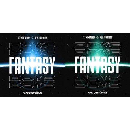 [SET] FANTASY BOYS 1st Mini Album - NEW TOMORROW (SET Ver.) 2CD - kpoptown.ca