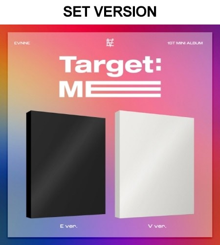 [SET] EVNNE 1st Mini Album - Target: ME (SET Ver.) 2CD + 2Poster - kpoptown.ca