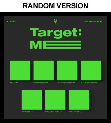 [DIGIPACK] EVNNE 1st Mini Album - Target: ME (Random Ver.) CD - kpoptown.ca