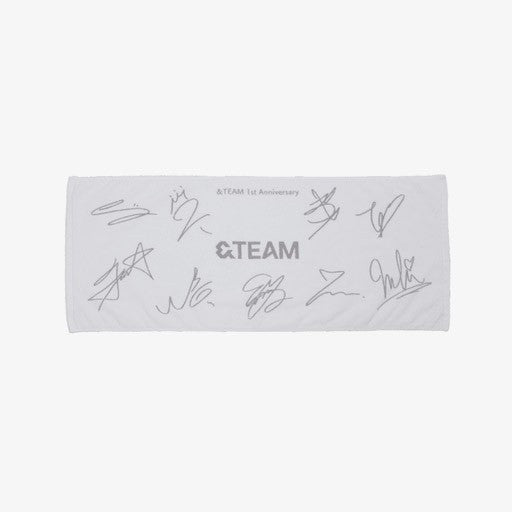 [Pre Order] &TEAM 1st Anniversary Goods - Towel - kpoptown.ca