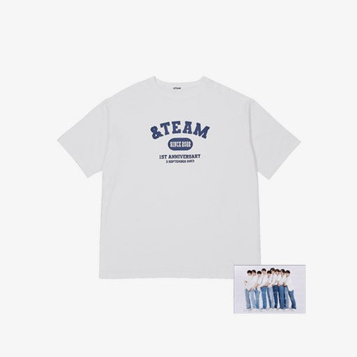 [Pre Order] &TEAM 1st Anniversary Goods - S/S T-Shirt - kpoptown.ca