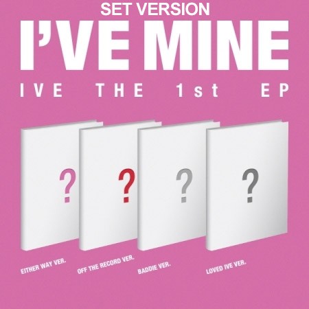 [SET] IVE 1st EP Album - I'VE MINE (SET Ver.) 4CD - kpoptown.ca