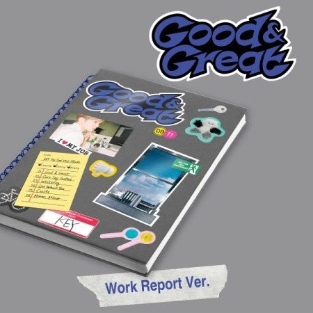 KEY 2nd Mini Album - Good & Great (Work Report Ver.) CD - kpoptown.ca