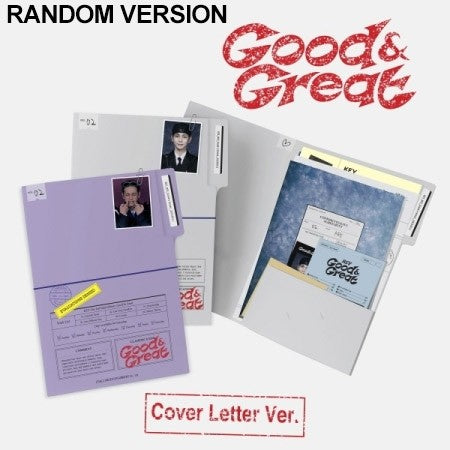 [Cover Letter Ver.] KEY 2nd Mini Album - Good & Great (Random Ver.) CD - kpoptown.ca