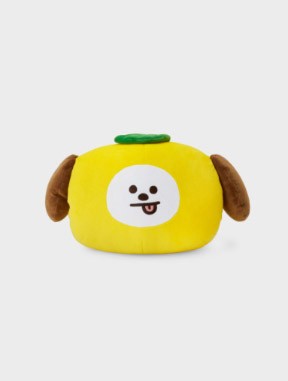 BT21 Line Friends Collaboration - Chewy Chewy CHIMMY Square Face Cushion - kpoptown.ca