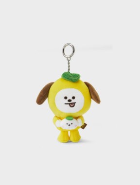 BT21 Line Friends Collaboration - Chewy Chewy CHIMMY Plush Keyring - kpoptown.ca