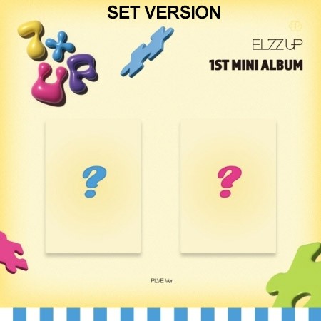 [SET][Smart Album] EL7Z UP 1st Mini Album - 7+UP (SET Ver.) 2PLVE VER - kpoptown.ca