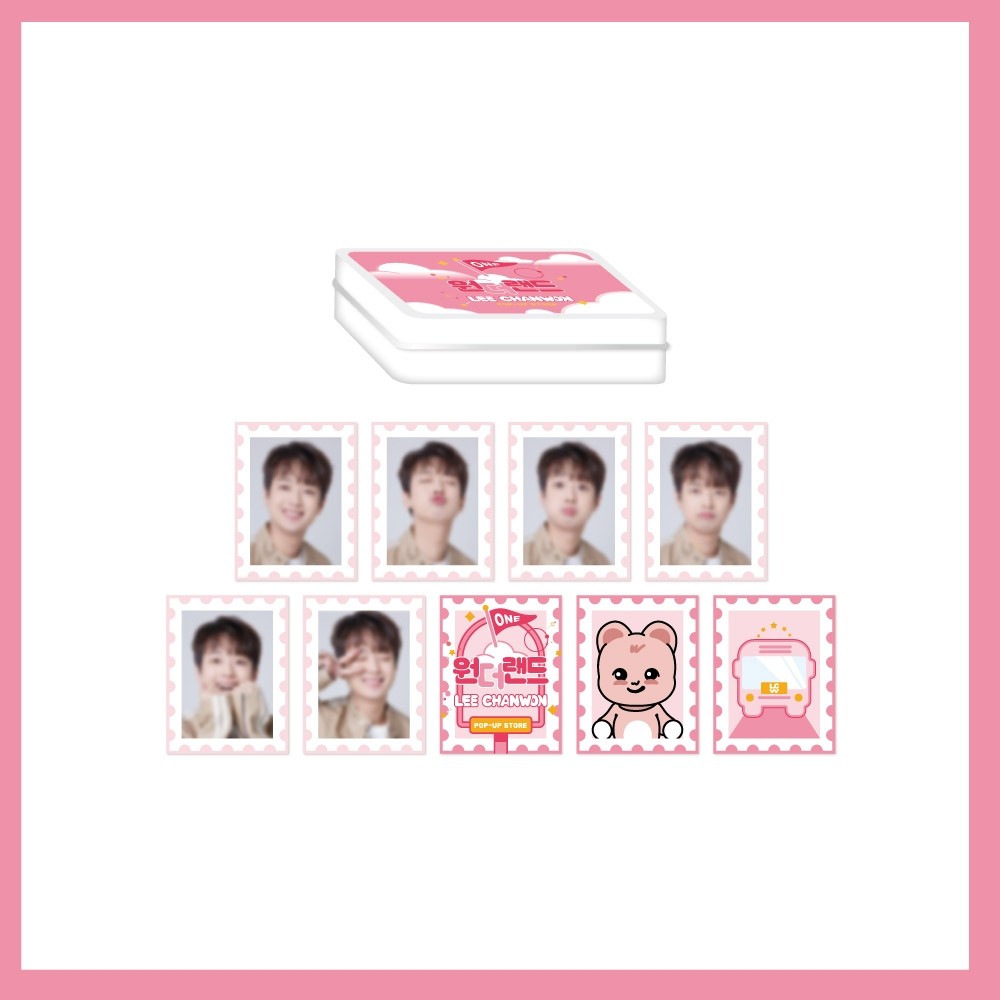 LEE CHAN WON Wonderland Goods - Stamp Sticker - kpoptown.ca