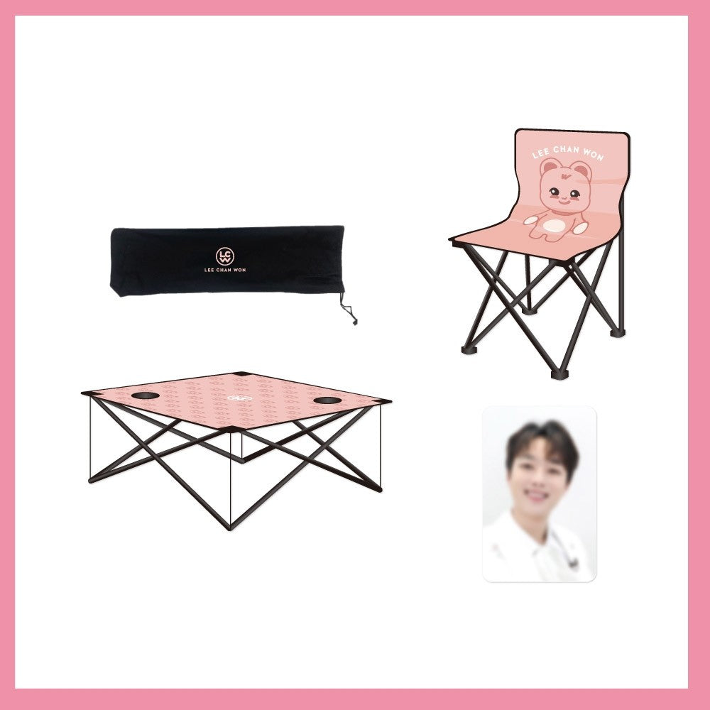 LEE CHAN WON Wonderland Goods - Camping Chair & Table Set - kpoptown.ca