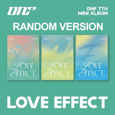 ONF 7th Mini Album - LOVE EFFECT (Random Ver.) CD - kpoptown.ca