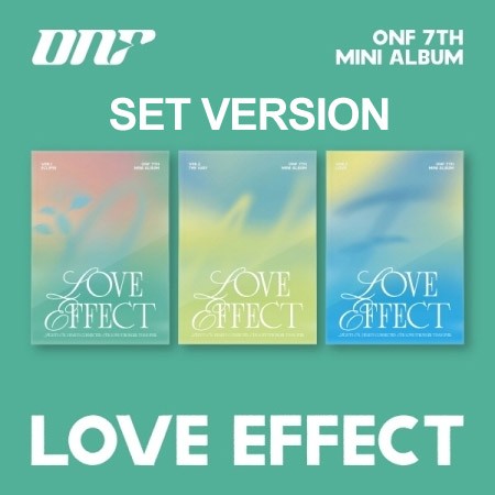 [SET] ONF 7th Mini Album - LOVE EFFECT (SET Ver.) 3CD - kpoptown.ca