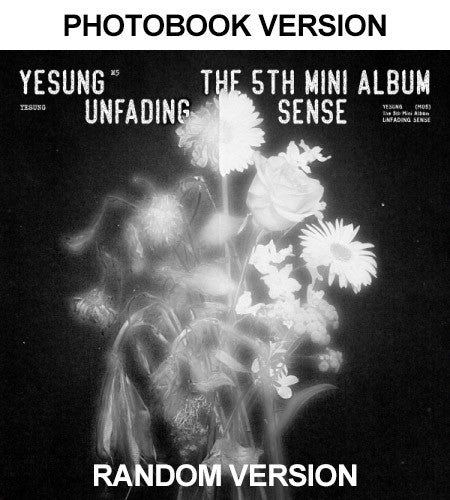[PHOTOBOOK] YESUNG 5th Mini Album - Unfading Sense (Random Ver.) CD - kpoptown.ca