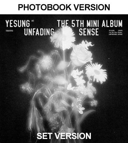 [SET][PHOTOBOOK] YESUNG 5th Mini Album - Unfading Sense (SET Ver.) 2CD - kpoptown.ca