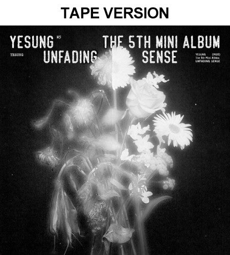 [TAPE] YESUNG 5th Mini Album - Unfading Sense CD - kpoptown.ca