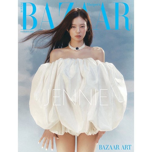 Magazine BAZAAR KOREA 2023-10 Type.A JENNIE, NCT JENO - kpoptown.ca