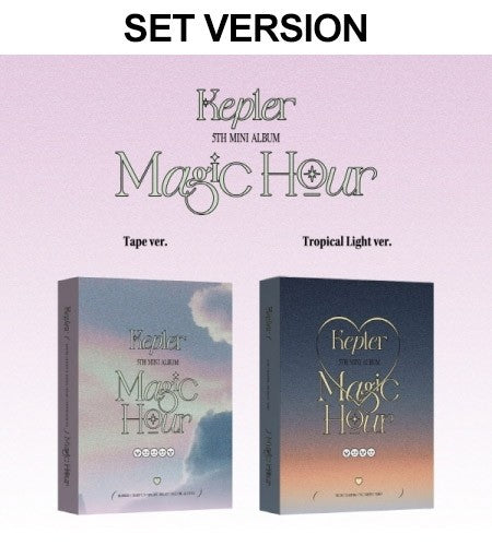 [SET][Unit] Kep1er 5th Mini Album - Magic Hour (SET Ver.) 2CD - kpoptown.ca