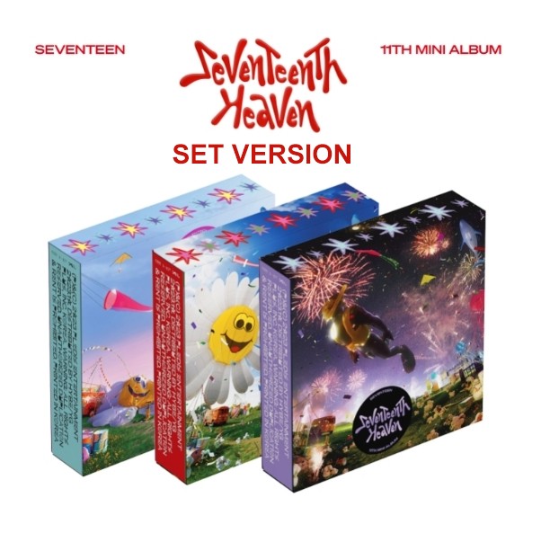 [SET] SEVENTEEN 11th Mini Album - SEVENTEENTH HEAVEN (SET Ver.) 3CD - kpoptown.ca