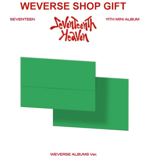 [Weverse Shop Gift][Smart Album] SEVENTEEN 11th Mini Album - SEVENTEENTH HEAVEN Weverse Album Ver. - kpoptown.ca