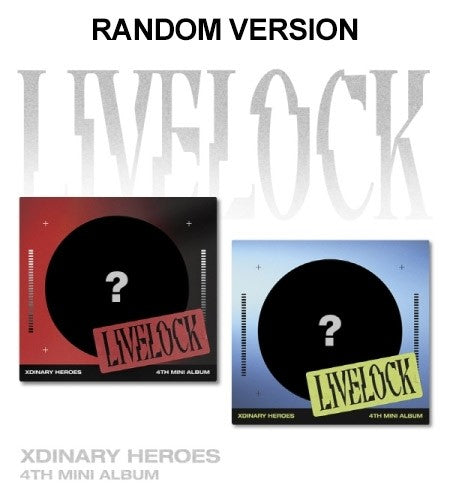 [Digipack] Xdinary Heroes 4th Mini Album - Livelock (Random Ver.) CD - kpoptown.ca