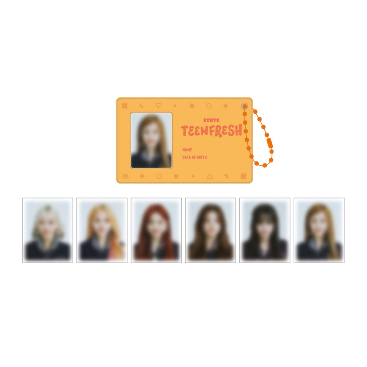 [Pre Order] STAYC TEENFRESH Goods - ID PHOTO HOLDER SET - kpoptown.ca