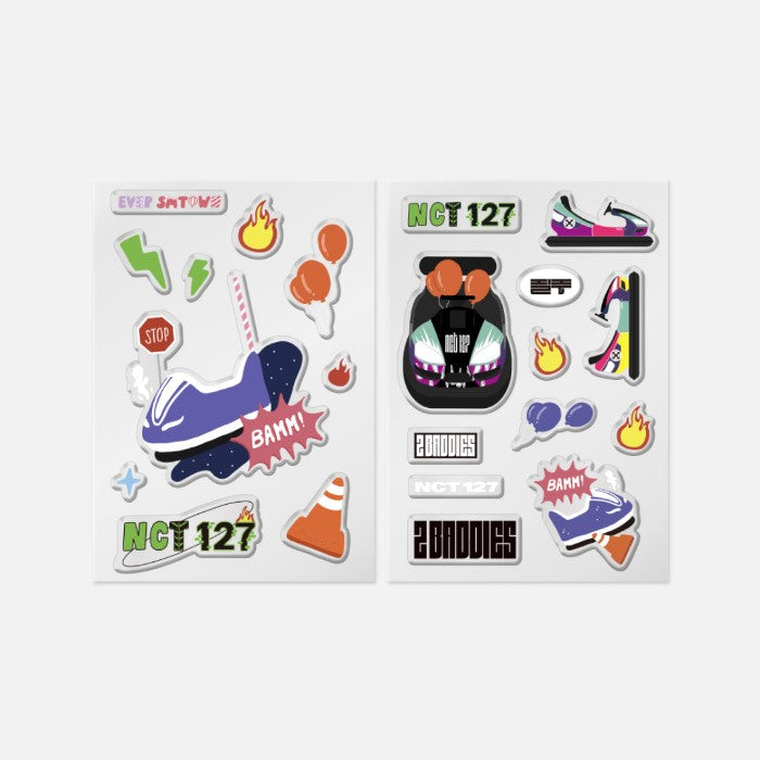 [Pre Order] NCT 127 EVER SMTOWN Goods - EPOXY STICKER - kpoptown.ca