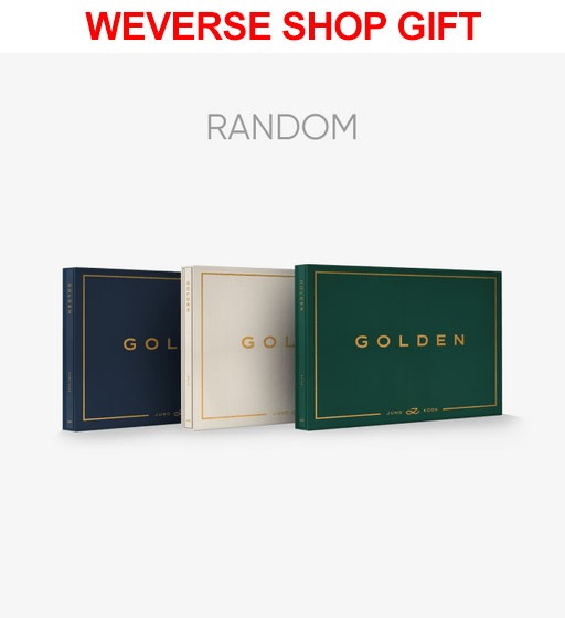 [Weverse Shop Gift] JUNG KOOK Solo Album - GOLDEN (Random Ver.) CD - kpoptown.ca