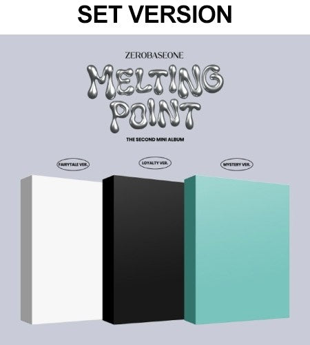 [SET] ZEROBASEONE 2nd Mini Album - MELTING POINT (SET Ver.) 3CD - kpoptown.ca