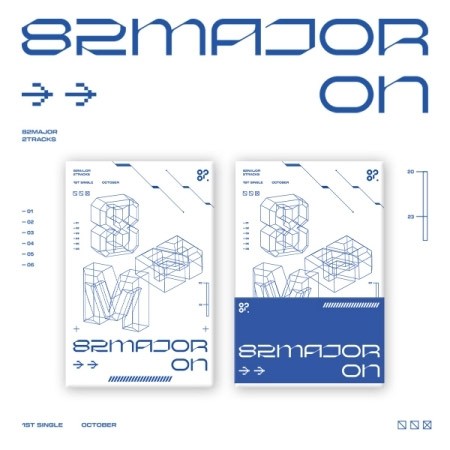 [Smart Album] 82MAJOR 1st Single Album - ON POCA - kpoptown.ca