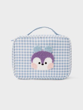 BT21 Line Friends Collaboration - minini Check Pouch - kpoptown.ca