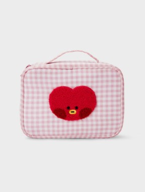 BT21 Line Friends Collaboration - minini Check Pouch - kpoptown.ca