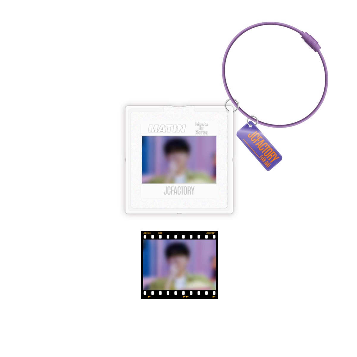 [Pre Order] JAECHAN JCFACTORY Goods - FILM SLIDE KEYRING - kpoptown.ca