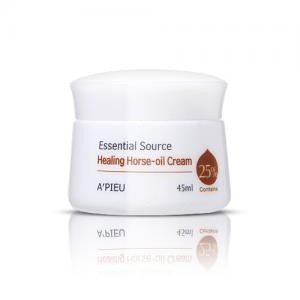 [A'PIEU 30] A'PIEU Essential Source Healing Horse-Oil Cream - 15ml / 45ml - kpoptown.ca