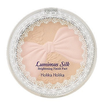 [Holika Holika] Luminous Silk Brightening Finish Pact SPF30/PA++ 9.6g - kpoptown.ca