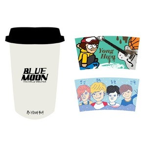 CNBLUE BLUE MOON Eco Cup & Holder By Yong Hwa - kpoptown.ca