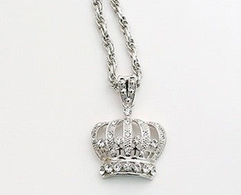 [BP41] Big Crown Necklace - kpoptown.ca