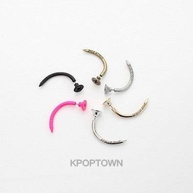 [BA19] B1A4 Bent Nail Earring - kpoptown.ca