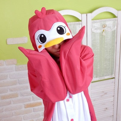 [PJB124] SHINEE Animal Pajamas - Pink Penguin - kpoptown.ca