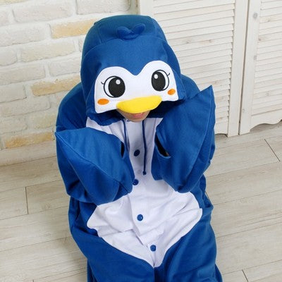 [PJB125] SHINEE Animal Pajamas - Blue Penguin - kpoptown.ca