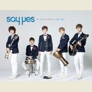 Say yes  GLOBAL DEBUT 1st Mini Album -GOOD VIBES  CD - kpoptown.ca