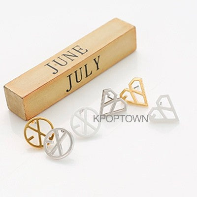 [EX100] Unique line Earring - kpoptown.ca