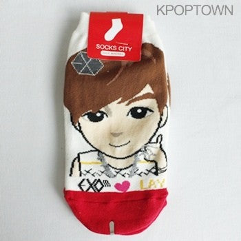 EXO-M 1 pair of  Character Socks - LAY - kpoptown.ca