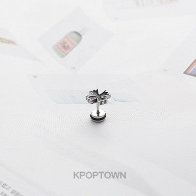 [BP58] BAP Antique Cross Earring/Piercing - kpoptown.ca